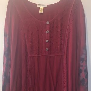 Studio West Apparel Tie Dye Boho Tunic 3X